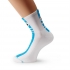 Assos summerSocks Mille fietssokken 9cm wit unisex  AS136062250V